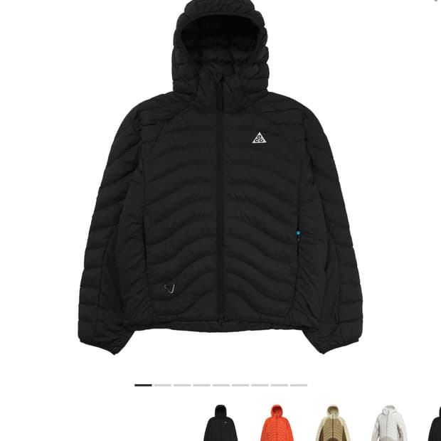 나이키 acg 경량패딩 XXL