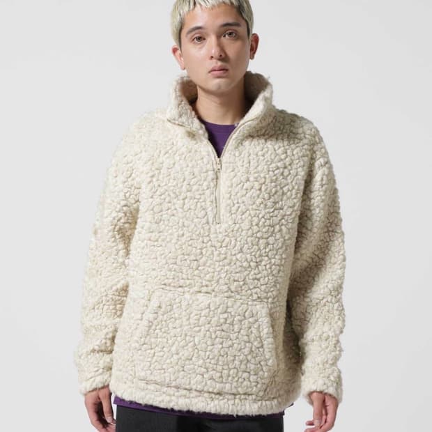 Erl 하프 집업 플리스 xl