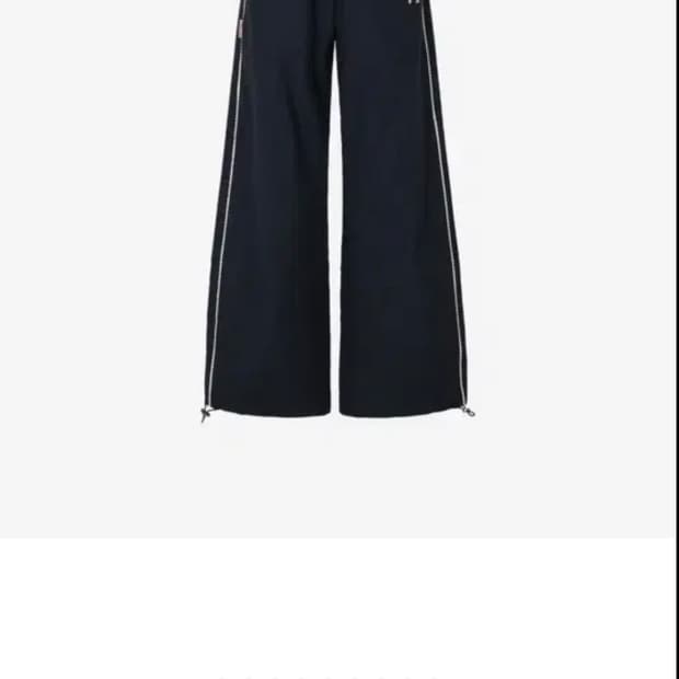 뉴얼린 나일론 와이드 팬츠