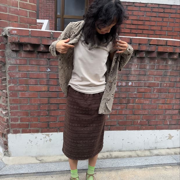 bohemian skirt