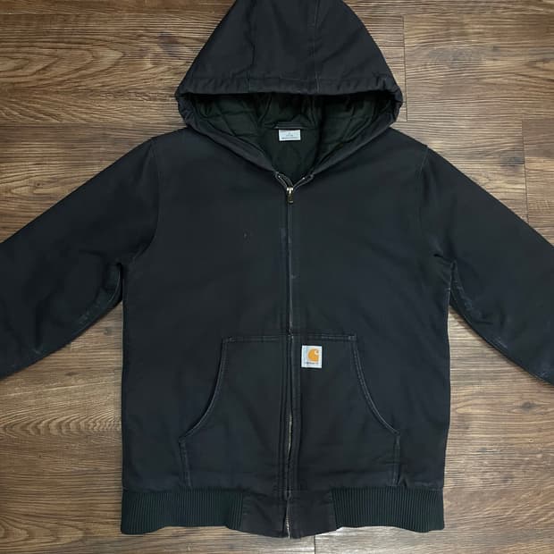 칼하트 여성 덕 액티브 자켓 블랙