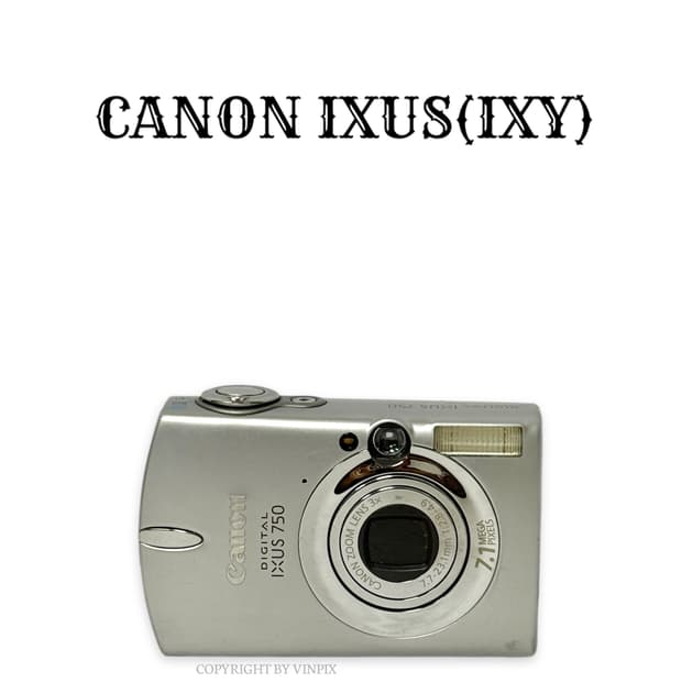 캐논 익서스 750(IXUS 750) 빈티지 디지털 카메라 디카