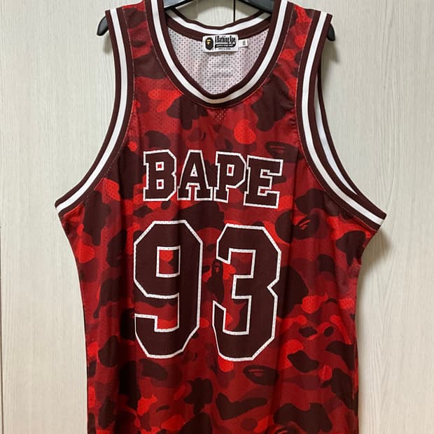 베이프 바스켓볼져지 슬리브리스