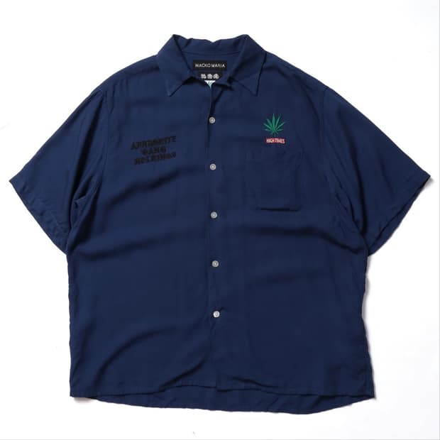 와코마리아 Wacko Maria High Times 50's Shirt