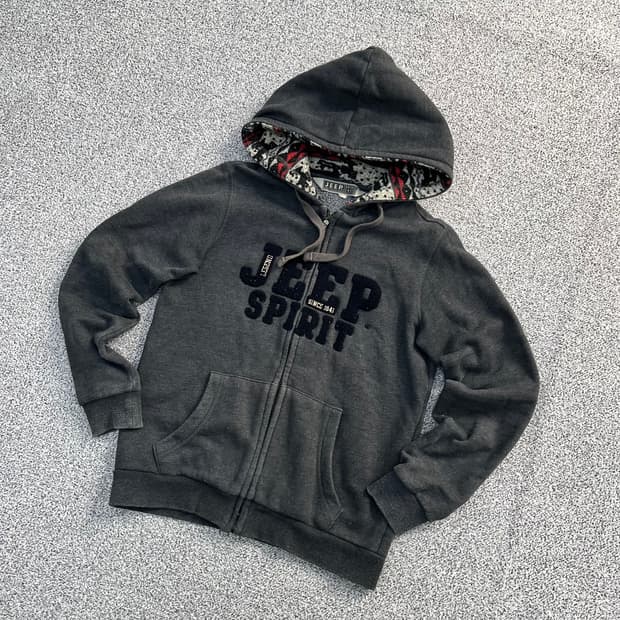 s 지프 후드 집업 자켓 0408M