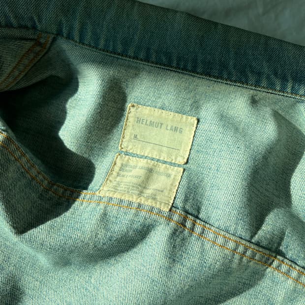Helmut lang 00s denim jacket