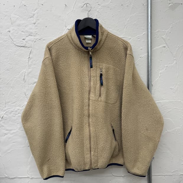 90s LL빈 딥파일 후리스자켓 XL사이즈