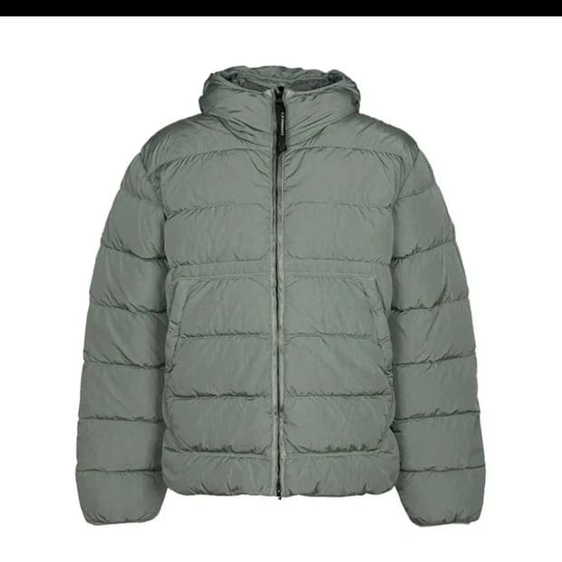 [새상품] CP컴퍼니 크롬R 고글 패딩 그레이