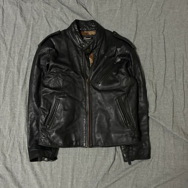 이태리 양가죽 라이더 자켓