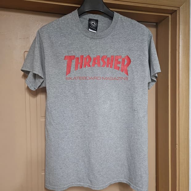 THRASHER 트레셔 스케이트 매거진 반팔 티셔츠