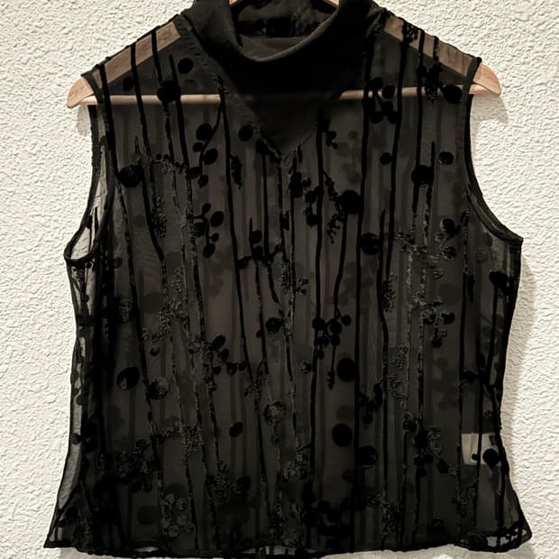 요지야마모토 느와르 시스루 탑