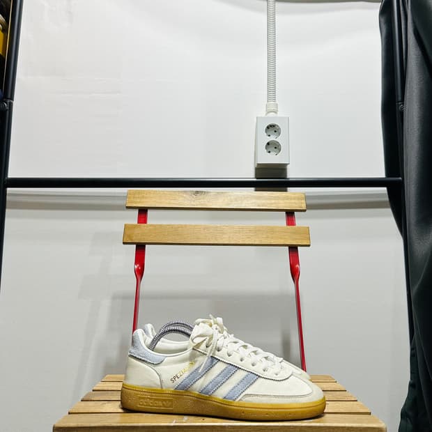 240) 아디다스  운동화 여성 여자 신발 스페지알 아이보리 블루