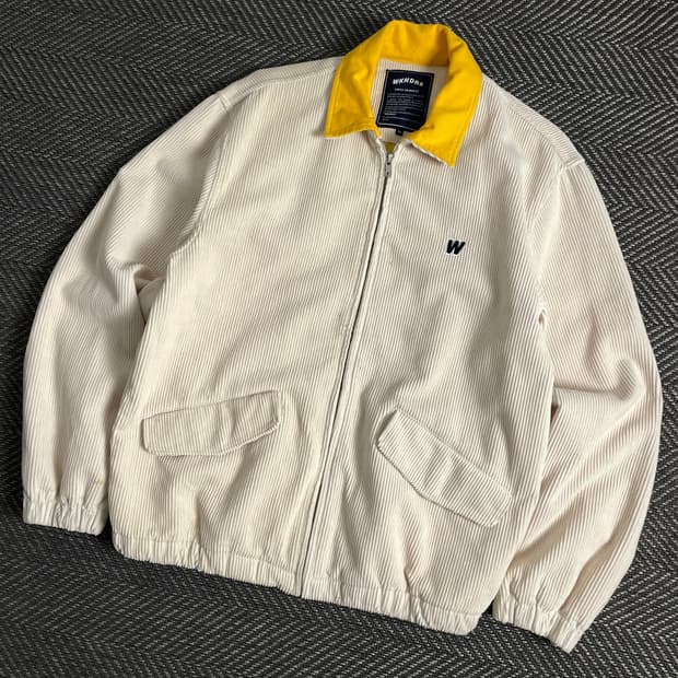 위캔더스 코듀로이 워크 자켓 브라운y 3410