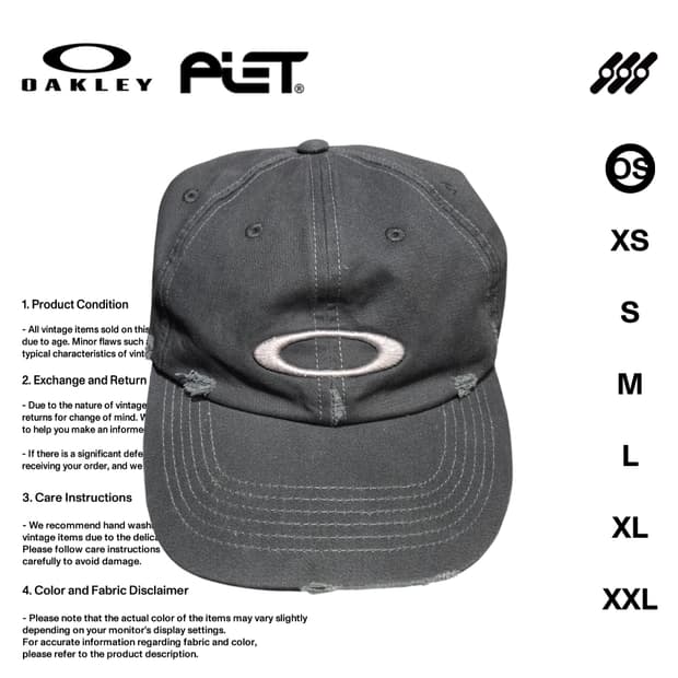 오클리 x 피에트 소프트웨어 볼캡