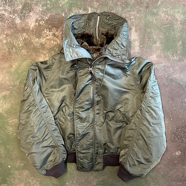 90' [XL] 미군 N2B USA 밀리터리 군납 플라이트 봄버 항공점퍼