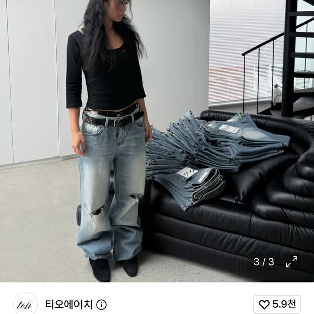 toh Siena JEANS ์์ ๋์ง 3์ฌ์ด์ฆ
