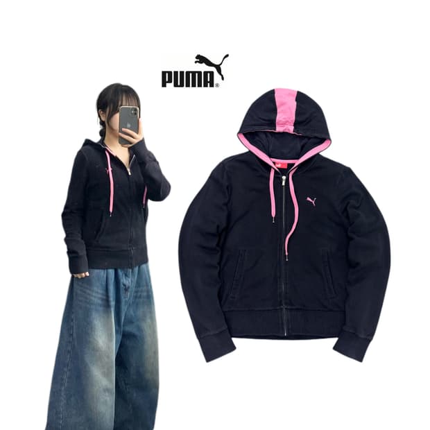 푸마 검핑 후드집업