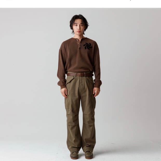 헤이스트 빈티지 HBT 필드 트라우져 올리브 3사이즈