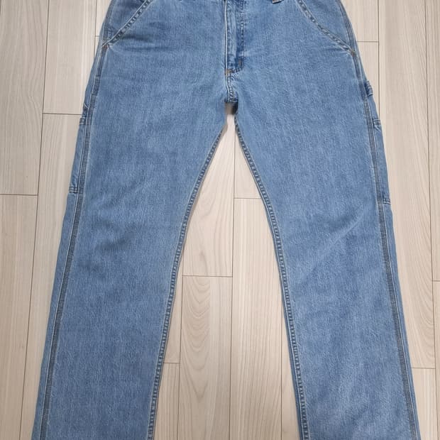 칼하트 싱글니 데님 카펜터 팬츠(31X30) 연청