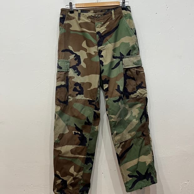 90s 미군 오리지널 우드랜드 BDU 카고 팬츠