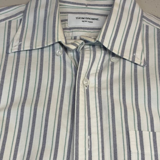 09 fw 톰 브라운 아카이브 스트라이프 셔츠 [size 2]