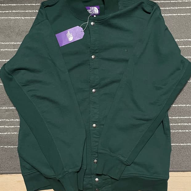 노스페이스 퍼플라벨 스웻자켓