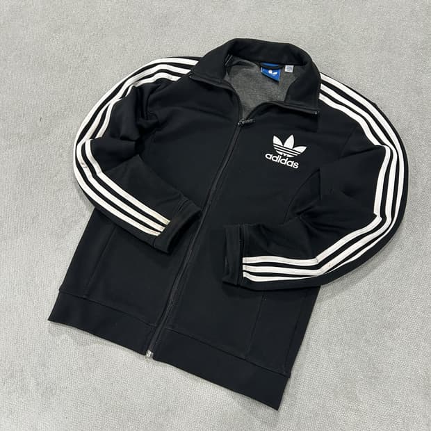 아디다스 유로파 삼선 트랙탑 블랙 m