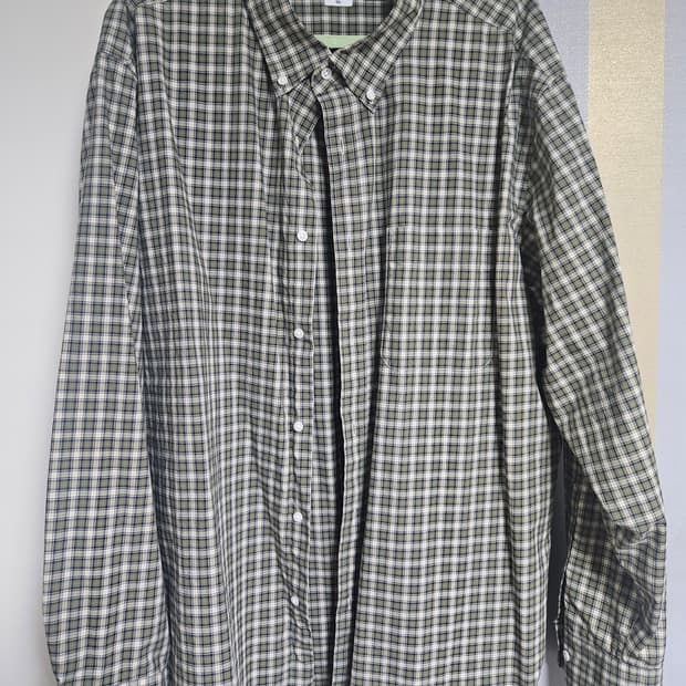 유니클로 체크셔츠 