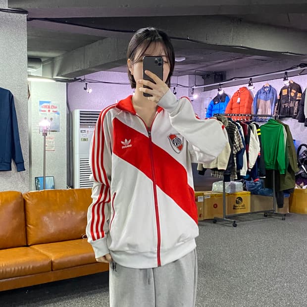 아디다스 파이어버드 리버플레이트 트랙탑 져지 B4359