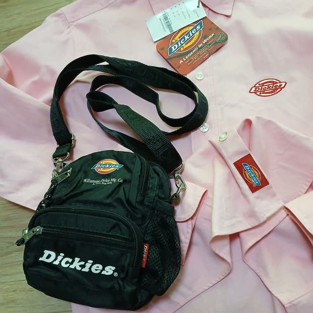 dickies 디키즈 구형 미니크로스백 가방 힙색