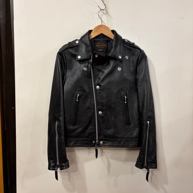 디아프바인 레더자켓 M