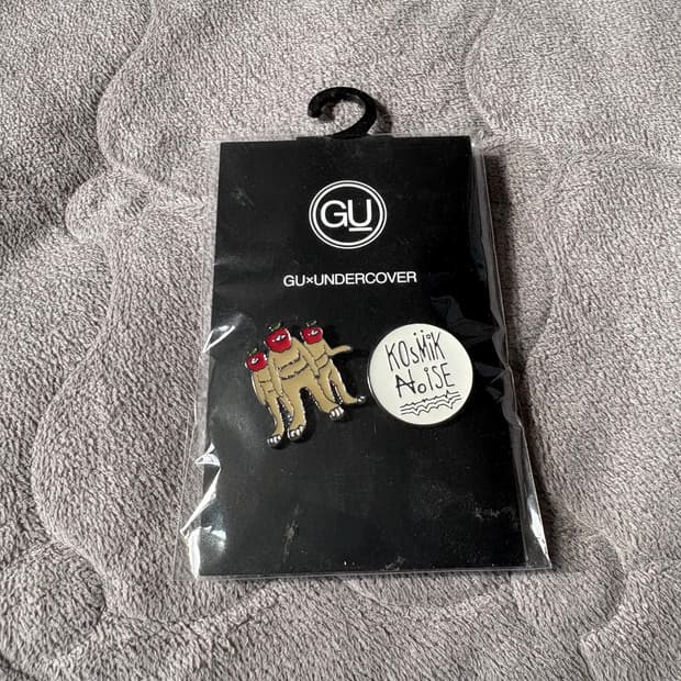 [새상품] GU 언더커버 뱃지