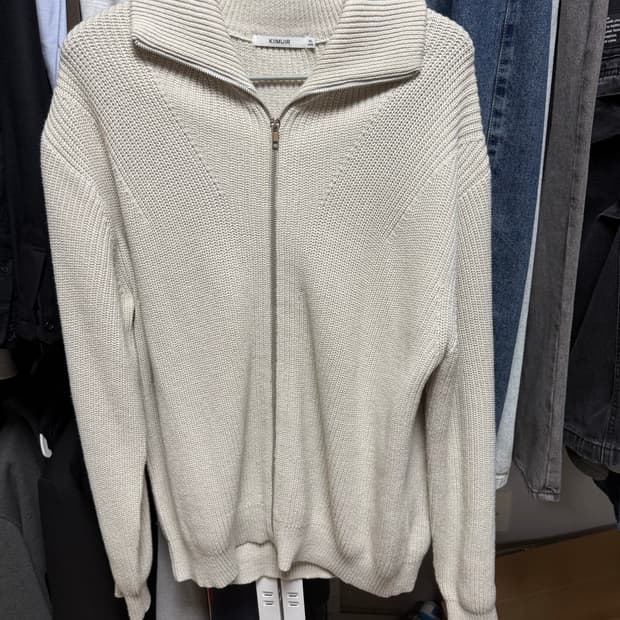 키뮤어 니트 집업