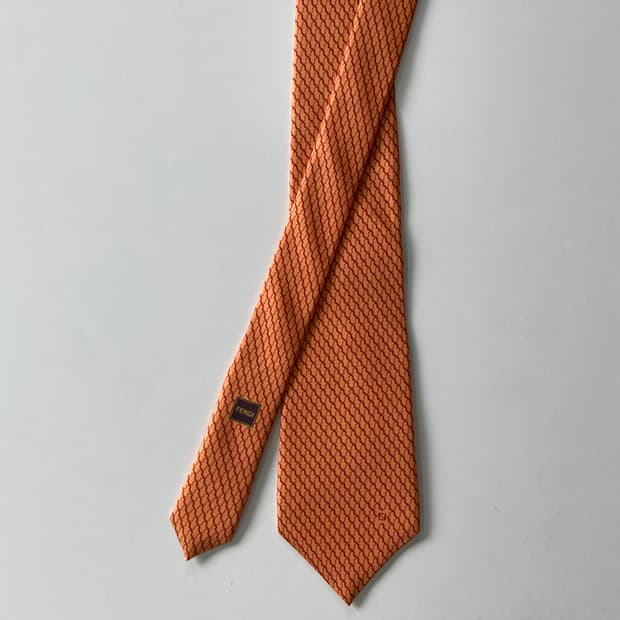 펜디(FENDI) 심플로고 명품 정품 넥타이