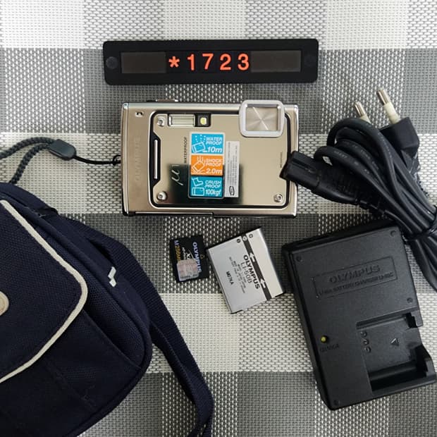 올림푸스 뮤 1030 SW 디지털카메라 파우치포함