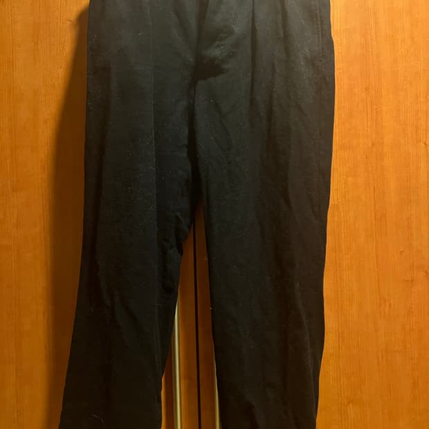 RRL 울 플리츠 서스펜더 팬츠