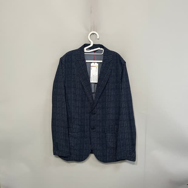 발렌키 체크 블레이져 자켓 105 새상품 남성 봄자켓