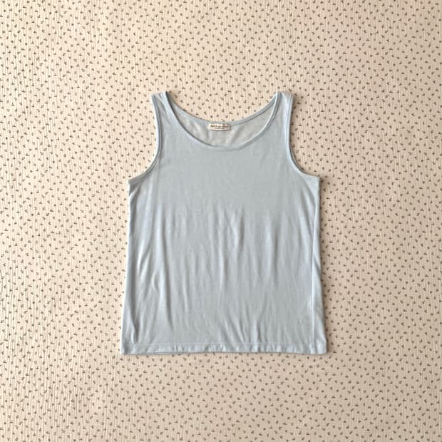 어스뮤직 프리미엄 라벨 하늘 슬리브리스