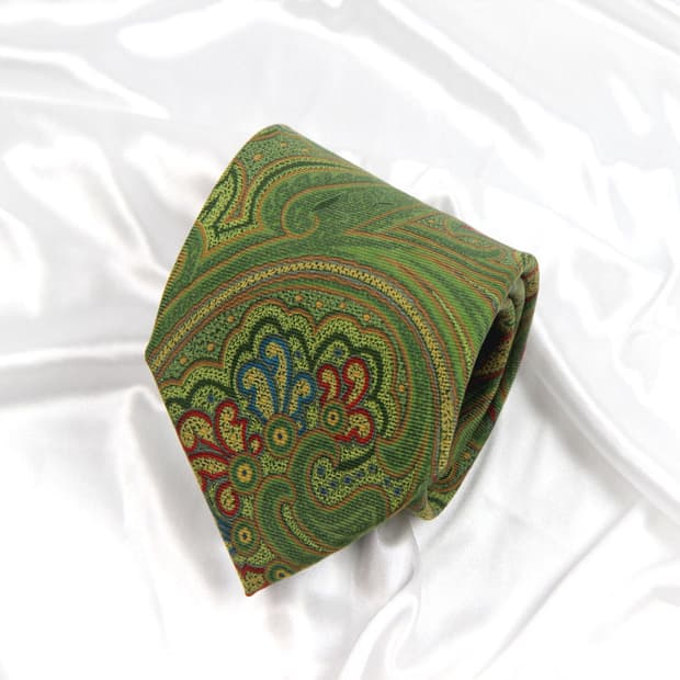 에트로 9.6cm S등급 페이즐리 이탈리아 남자 명품 넥타이