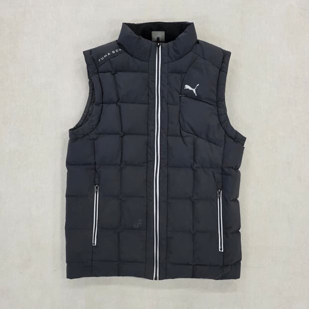 S 푸마 구스다운 패딩 조끼 베스트 0225J