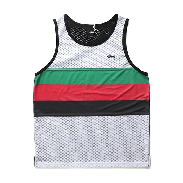 스투시 STUSSY Mesh Sleeveless Top