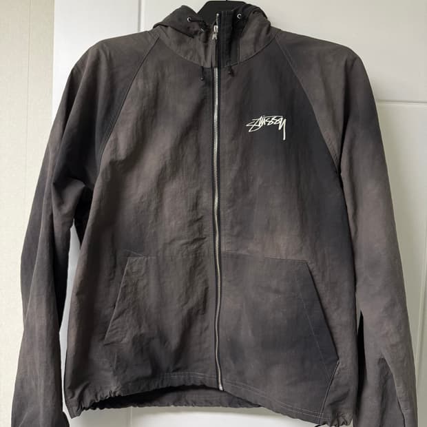 스투시 웨이브다이 비치쉘자켓M