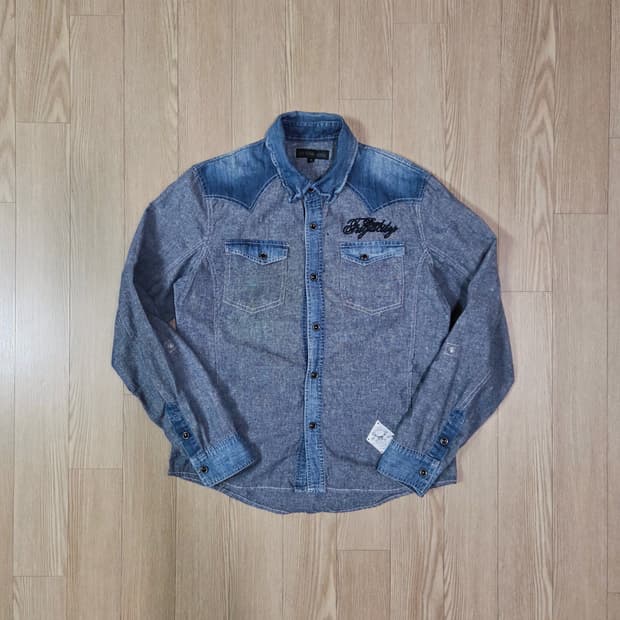 in the attic 샴브레이 웨스턴 셔츠