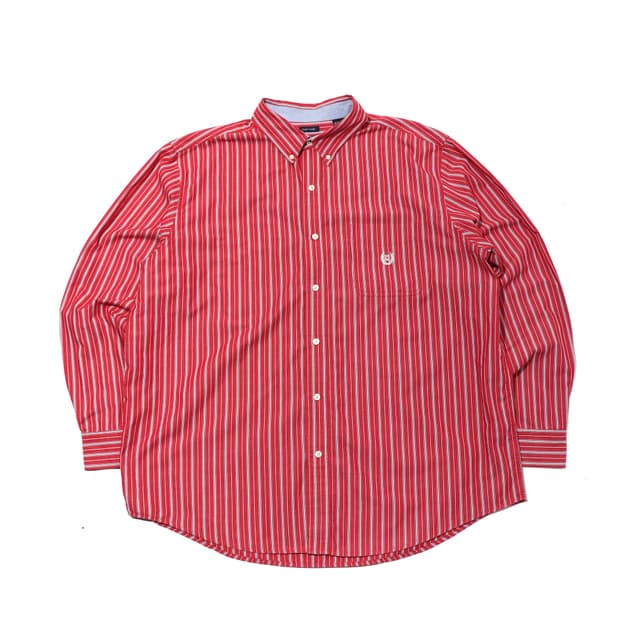 CHAPS RALPH LAUREN 스트라이프 코튼 셔츠 size 2XL