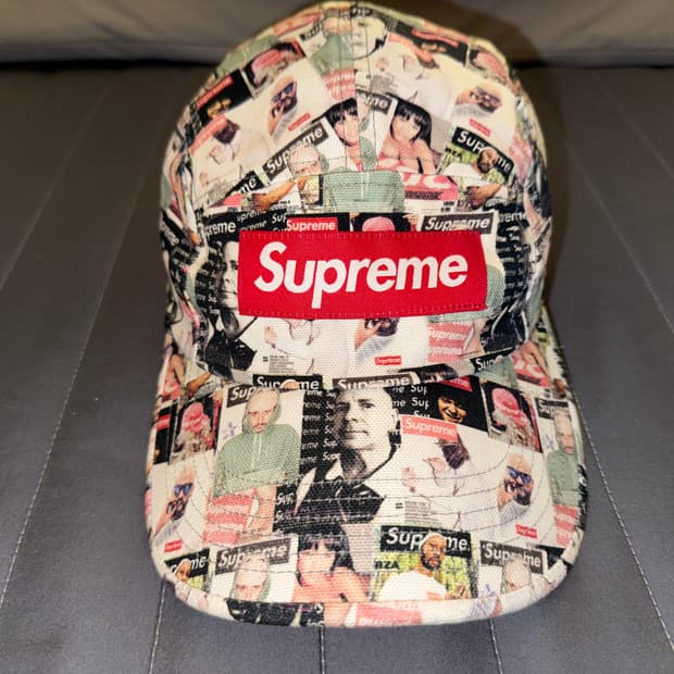 슈프림 매거진 캠프캡