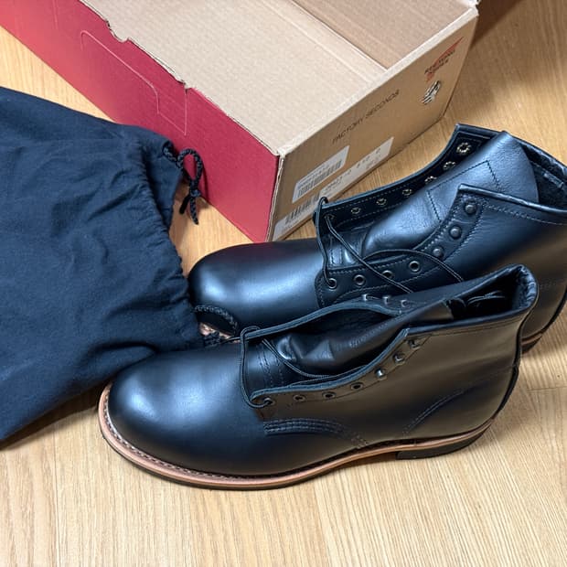 레드윙 벡맨 블랙 8.5d 풀박 새제품