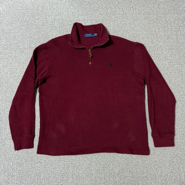 폴로 랄프로렌 반집업 니트 XL