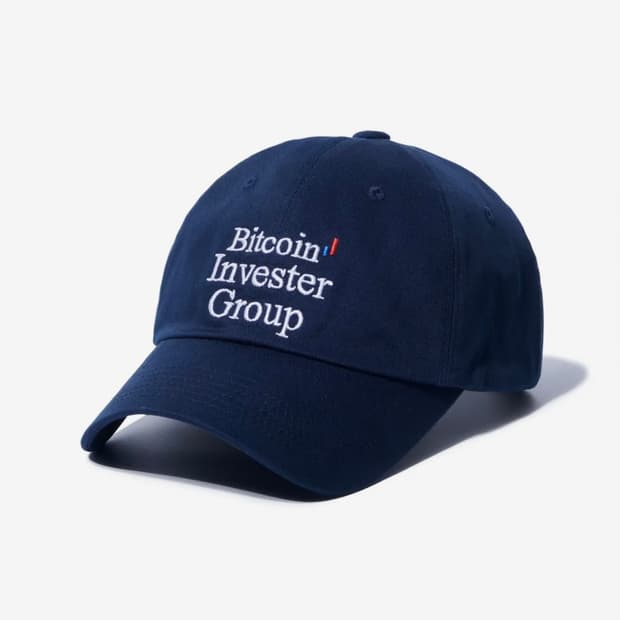 BITCOIN GROUP BALL CAP - NAVY