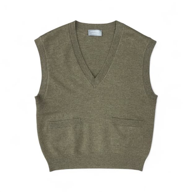 마가렛 호웰 캐시미어 니트 베스트