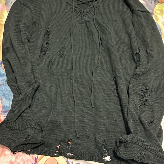 락시크 펑크 디스트로이드 니트